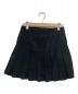 BOTTEGA VENETA (ボッテガベネタ) WOOL GABARDINE PLEATED SKIRT ブラック サイズ:36：17000円