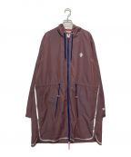 NIKEナイキ）の古着「3/4 Jacket Trench Coat Port Sheen」｜ピンク