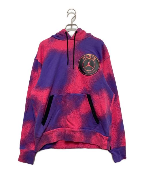 NIKE（ナイキ）NIKE (ナイキ) JORDAN BRAND AS M J PSG AOP FLEECE PO ピンク サイズ:Lの古着・服飾アイテム