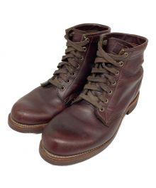 CHIPPEWA（チペワ）の古着「6 PLAIN TOE SERVICE BOOTS」｜ブラウン