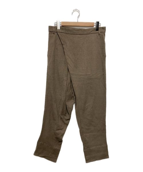 JULIUS（ユリウス）JULIUS (ユリウス) Tuck Up Wraping Pants グレー サイズ:2の古着・服飾アイテム