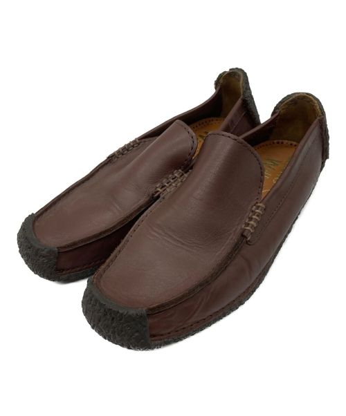 CLARKS（クラークス）CLARKS (クラークス) モカシンシューズ ブラウン サイズ:SIZE5.5の古着・服飾アイテム