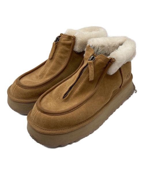 UGG（アグ）UGG (アグ) FUNKETTE BOOT　1122551 ベージュ サイズ:26㎝の古着・服飾アイテム