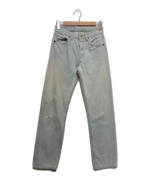 LEVI'S（リーバイス）LEVI'S (リーバイス) アイスウォッシュデニムパンツ スカイブルー サイズ:SIZE 71cm (W28)の古着・服飾アイテム