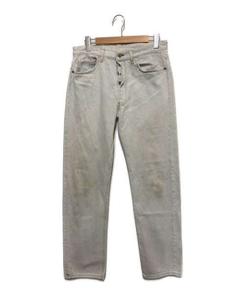 LEVI'S（リーバイス）LEVI'S (リーバイス) 501 アイスウォッシュデニムパンツ スカイブルー サイズ:SIZE 34の古着・服飾アイテム