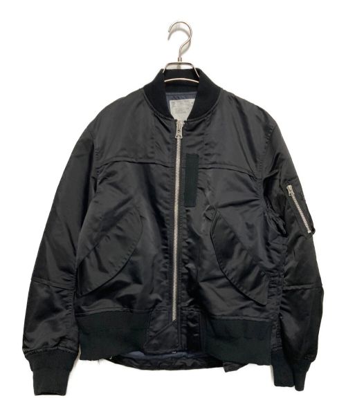 sacai（サカイ）sacai (サカイ) Nylon Twill Blouson ブラック サイズ:SIZE1の古着・服飾アイテム