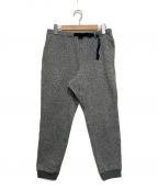 GRAMICCIグラミチ）の古着「FLEECE NARROW RIB PANTS」｜グレー