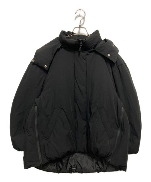 moussy（マウジー）moussy (マウジー) HOODED MIDDLE PUFFER ジャケット ブラック サイズ:SIZE2の古着・服飾アイテム