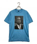 SUPREMEシュプリーム）の古着「Malcolm X Tee」｜スカイブルー