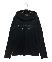 BALMAIN（バルマン）の古着「パーカー」｜ブラック