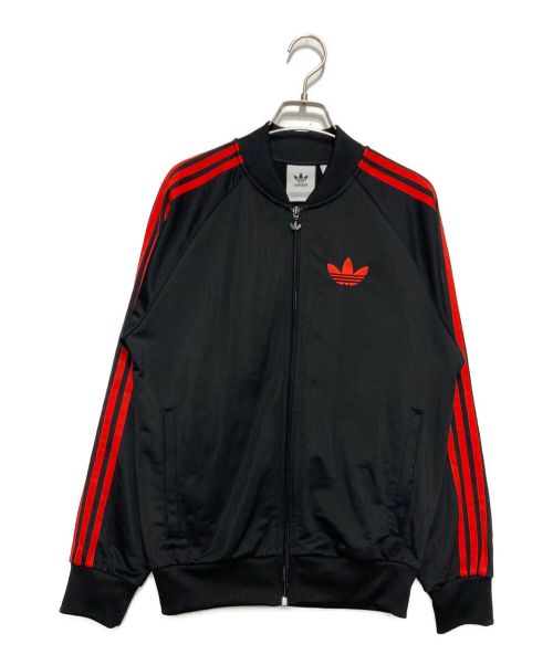 adidas（アディダス）adidas (アディダス) トラックジャケット ブラック サイズ:Ⅿの古着・服飾アイテム