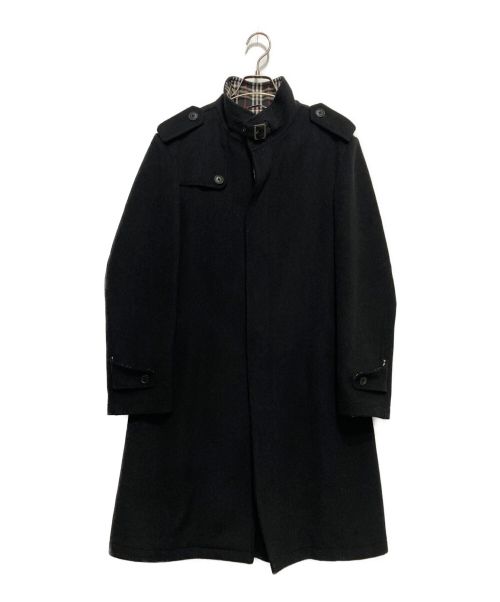 BURBERRY BLACK LABEL（バーバリーブラックレーベル）BURBERRY BLACK LABEL (バーバリーブラックレーベル) ウールコート ブラック サイズ:Ⅿの古着・服飾アイテム