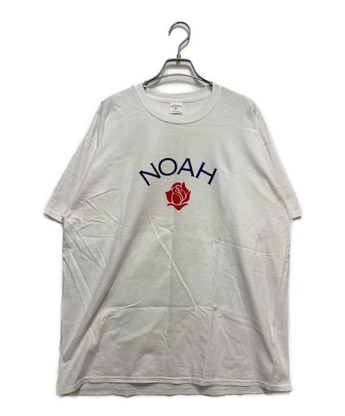 Noah（ノア）Noah (ノア) ROSE LOGO TEE ホワイト サイズ:XLの古着・服飾アイテム