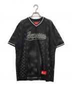 SUPREMEシュプリーム）の古着「mesh baseball top Black」｜ブラック