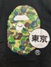 中古・古着 A BATHING APE (ア ベイシング エイプ) プリントTシャツ ブラック サイズ:XL：5800円