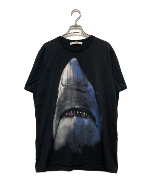 GIVENCHY（ジバンシィ）GIVENCHY (ジバンシィ) シャークプリントTシャツ ブラック サイズ:Lの古着・服飾アイテム