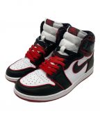 NIKEナイキ）の古着「AIR JORDAN1 RETRO HIGH OG “BLOODLINE”」｜ホワイト×レッド