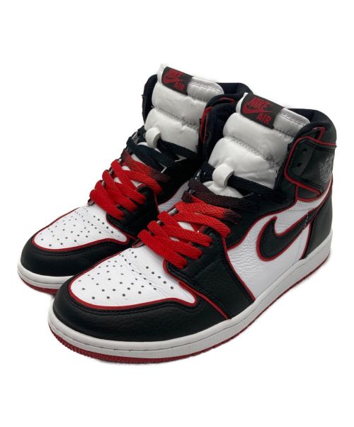 NIKE（ナイキ）NIKE (ナイキ) AIR JORDAN1 RETRO HIGH OG “BLOODLINE” ホワイト×レッド サイズ:27.5㎝の古着・服飾アイテム