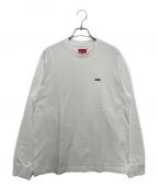 SUPREMEシュプリーム）の古着「Small Box L/S Tee」｜ホワイト