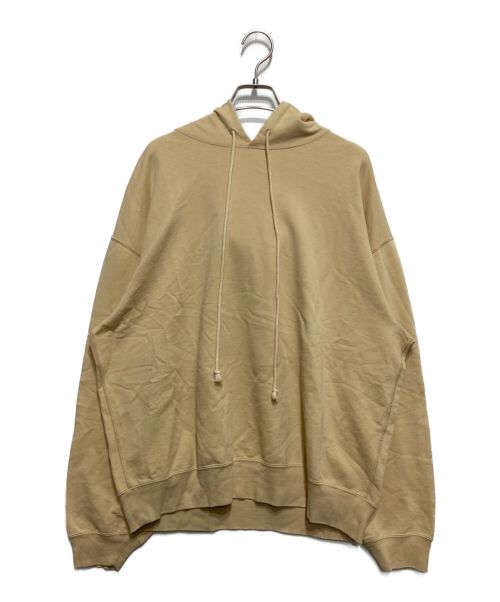 AURALEE（オーラリー）AURALEE (オーラリー) SUPER SOFT SWEAT BIG P/O PARKA イエロー サイズ:SIZE4の古着・服飾アイテム