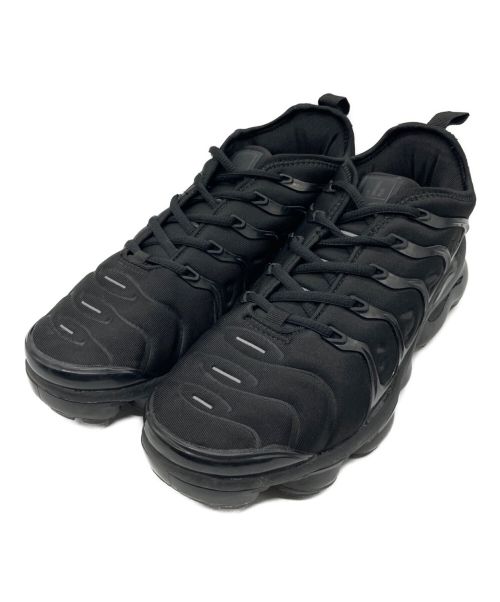 NIKE（ナイキ）NIKE (ナイキ) AIR VAPORMAX PLUS ブラック サイズ:26.5㎝の古着・服飾アイテム