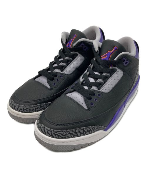 NIKE（ナイキ）NIKE (ナイキ) Air Jordan 3 Retro ブラック サイズ:27.5㎝の古着・服飾アイテム