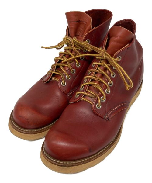 RED WING（レッドウィング）RED WING (レッドウィング) プレーントゥシューズ ブラウン サイズ:SIZE8の古着・服飾アイテム