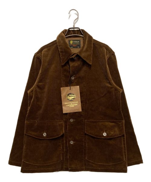 BUZZ RICKSON'S（バズリクソンズ）BUZZ RICKSON'S (バズリクソンズ) U.S.ARMY WORKING JACKET CORDUROY Ver. ブラウン サイズ:SIZE36の古着・服飾アイテム