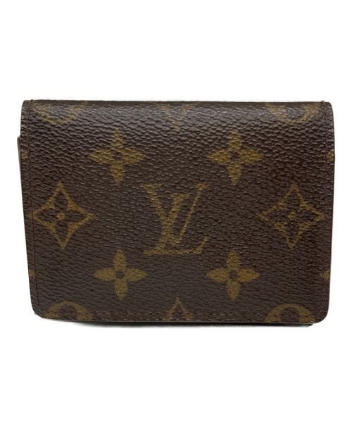 LOUIS VUITTON（ルイ ヴィトン）LOUIS VUITTON (ルイ ヴィトン) カードケース ブラウンの古着・服飾アイテム