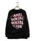 ANTI SOCIAL SOCIAL CLUB (アンチソーシャルソーシャルクラブ) ロングスリーブカットソー ブラック サイズ:L：3980円