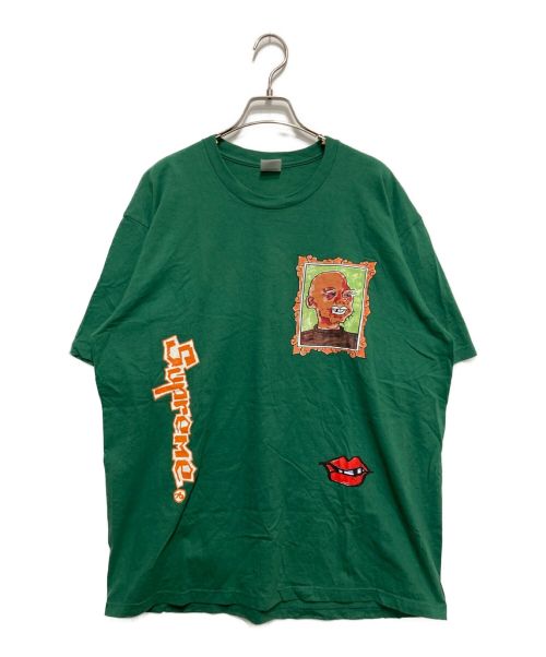 SUPREME（シュプリーム）Supreme (シュプリーム) Gonz Portrait Tee グリーン サイズ:XLの古着・服飾アイテム