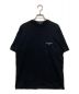 COMME des GARCONS HOMME（コムデギャルソン オム）の古着「綿天竺 製品プリント S/S Tシャツ」｜ブラック