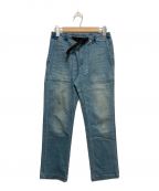 GRAMICCIグラミチ）の古着「STRETCH DENIM NN-PANT CROPPED」｜スカイブルー