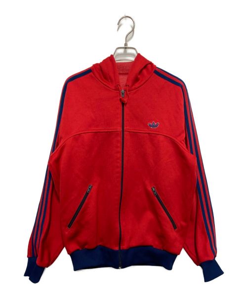 adidas（アディダス）adidas (アディダス) トラックジャケット レッド サイズ:不明の古着・服飾アイテム