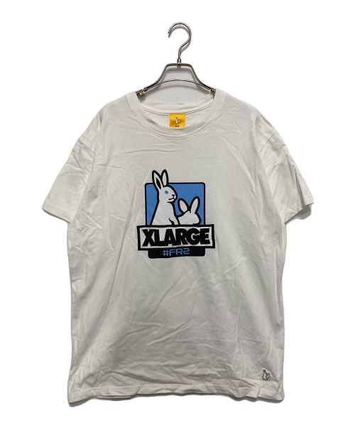 FR2（エフアールツー）FR2 (ファッキングラビッツ) X-LARGE (エクストララージ) Tシャツ ホワイト サイズ:XLの古着・服飾アイテム