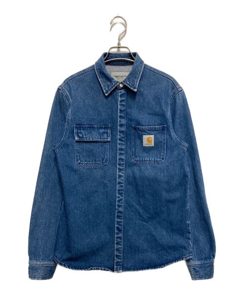 Carhartt WIP（カーハート）CARHARTT WIP (カーハートダブリューアイピー) デニムシャツ インディゴ サイズ:XSの古着・服飾アイテム