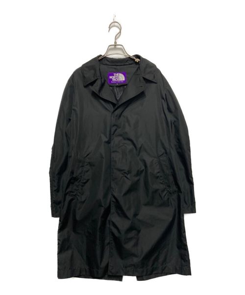 THE NORTHFACE PURPLELABEL（ザ・ノースフェイス パープルレーベル）THE NORTHFACE PURPLELABEL (ザ・ノースフェイス パープルレーベル) ナイロンステンカラーコート ブラック サイズ:Ⅿの古着・服飾アイテム