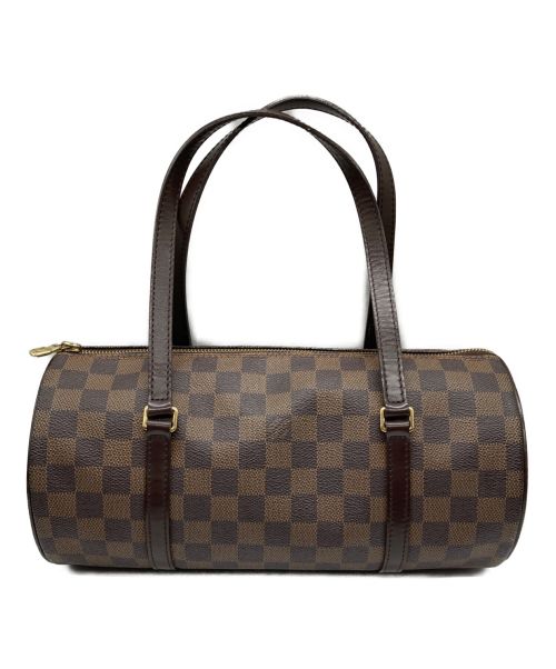 LOUIS VUITTON（ルイ ヴィトン）LOUIS VUITTON (ルイ ヴィトン) パピヨン_ダミエエベヌ ハンドバッグ ブラウンの古着・服飾アイテム