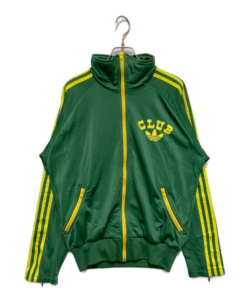 adidas（アディダス）adidas (アディダス) トラックジャケット グリーン サイズ:Ⅿの古着・服飾アイテム