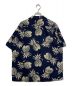 DUKE KAHANAMOKU (デュークカハナモク) COTTON HAWAIIAN SHIRT　DK37811 ネイビー サイズ:XL：8800円