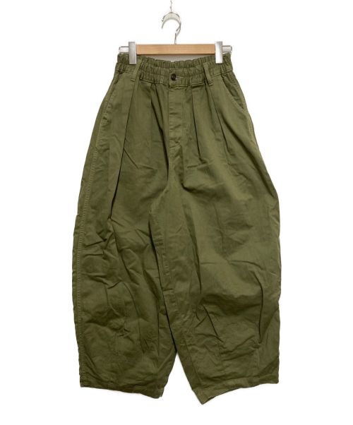 HARVESTY（ハーベスティー）HARVESTY (ハーベスティー) CIRCUS PANTS グリーン サイズ:SIZE2の古着・服飾アイテム