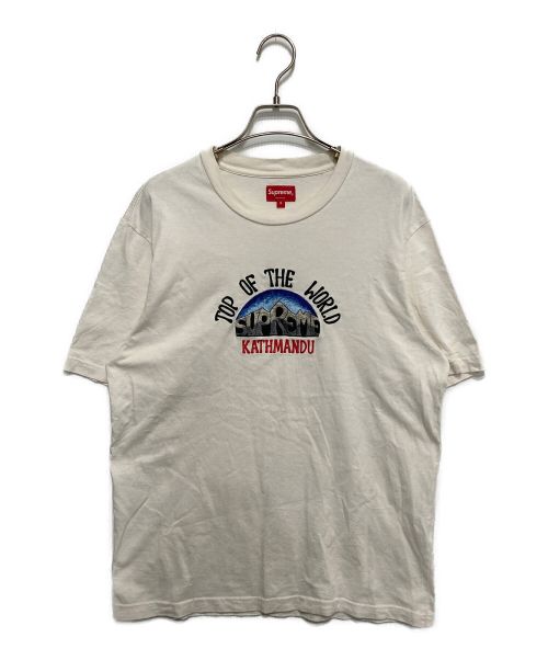 SUPREME（シュプリーム）SUPREME (シュプリーム) top of the world tee ホワイト サイズ:Sの古着・服飾アイテム