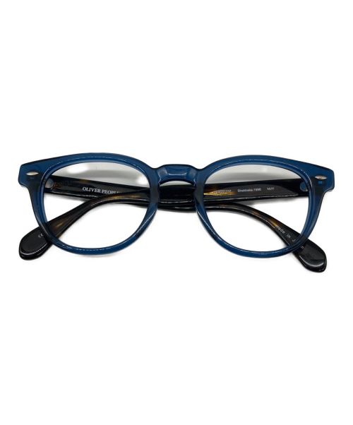 OLIVER PEOPLES（オリバーピープルズ）OLIVER PEOPLES (オリバーピープルズ) サングラス ネイビー サイズ:44□22-137の古着・服飾アイテム