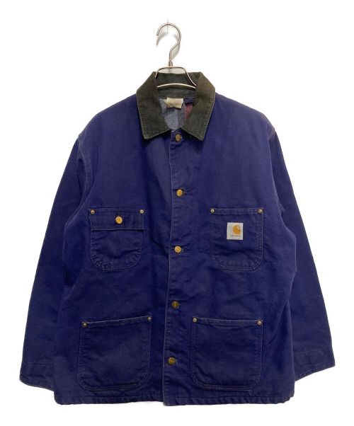 CarHartt（カーハート）CarHartt (カーハート) 90sブランケット付き ダックカバーオール ネイビー サイズ:不明の古着・服飾アイテム