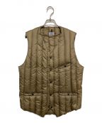 RockyMountainFeatherBedロッキーマウンテンフェザーベッド）の古着「SIX MONTH DOWN VEST」｜ベージュ