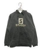 stussyステューシー）の古着「パーカー」｜グレー