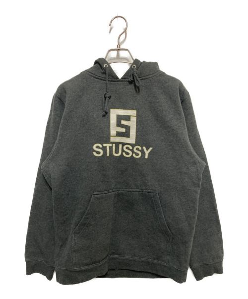 stussy（ステューシー）stussy (ステューシー) パーカー グレー サイズ:Sの古着・服飾アイテム