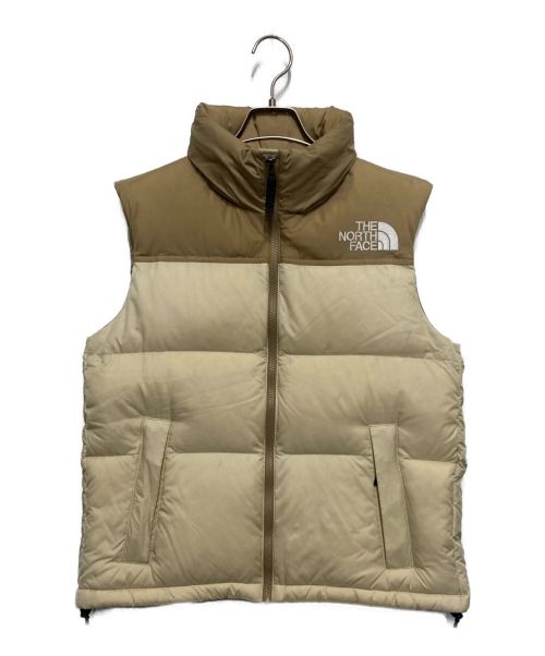 THE NORTH FACE（ザ ノース フェイス）THE NORTH FACE (ザ ノース フェイス) NUPTSE VEST ベージュ サイズ:Lの古着・服飾アイテム