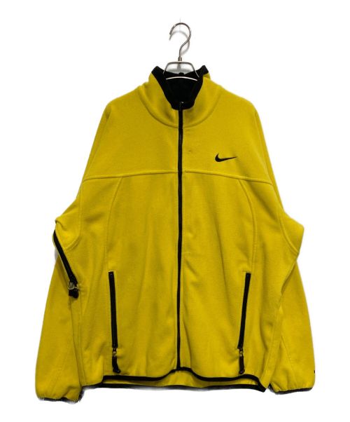 NIKE ACG（ナイキエージーシー）NIKE ACG (ナイキエージーシー) フリースジャケット イエロー サイズ:XLの古着・服飾アイテム