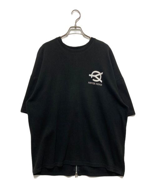 OY（オーワイ）OY (オーワイ) バックジップTシャツ ブラック サイズ:不明の古着・服飾アイテム